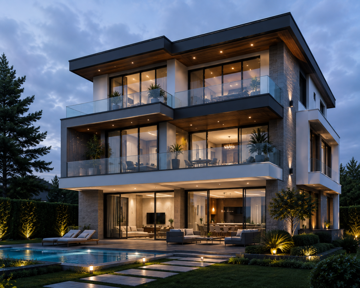Villa Beytepe Villa Mekanik Tesisat Uygulaması