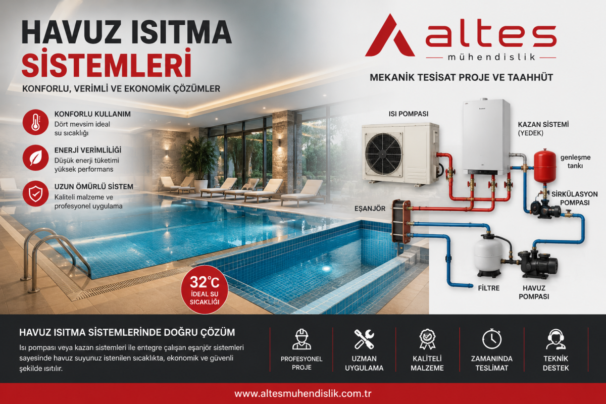 Ankara Havuz Isıtma Tesisatı
