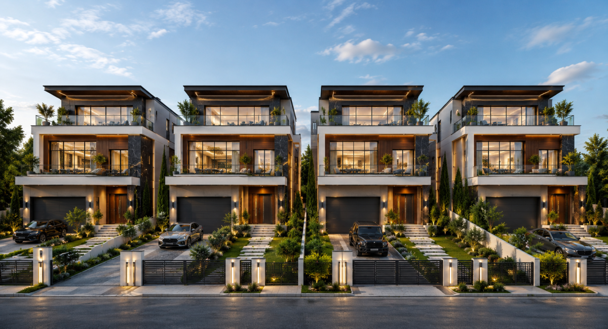 Gölbaşı Taşpınar’da (4 Adet) Villa Isıtma Sistemi Kurulumu